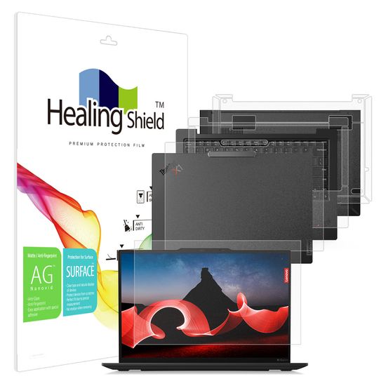 씽크패드X1 카본 13세대 저반사 액정필름1매 외부3종