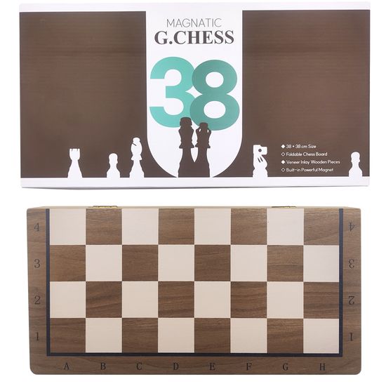 가야체스 마그네틱 G체스 38cm/접이식 자석 원목체스
