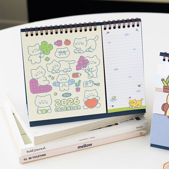 2026 Brunch Brother 데스크 캘린더