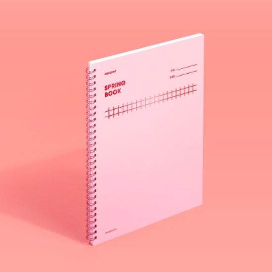 [모트모트] 스프링북 - 로즈쿼츠 (스퀘어드) 1EA