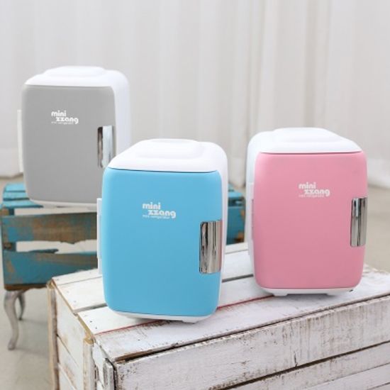 4리터 미니냉장고 소형냉장고 온장고 mz-04 블루