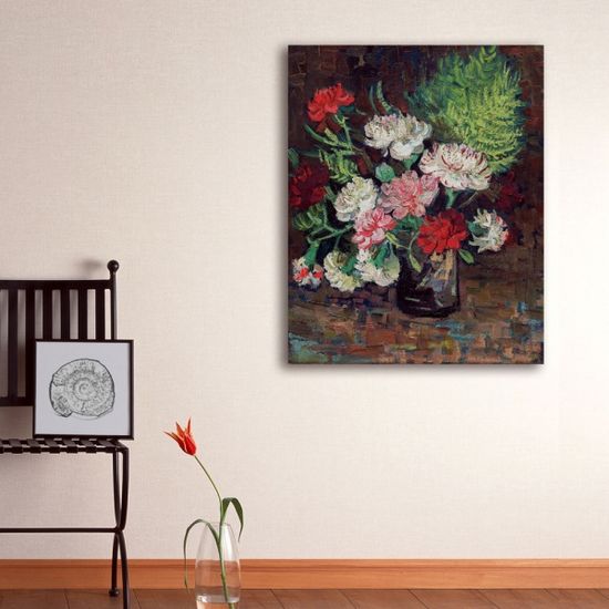 고흐 - 카네이션이 있는 꽃병, 캔버스액자