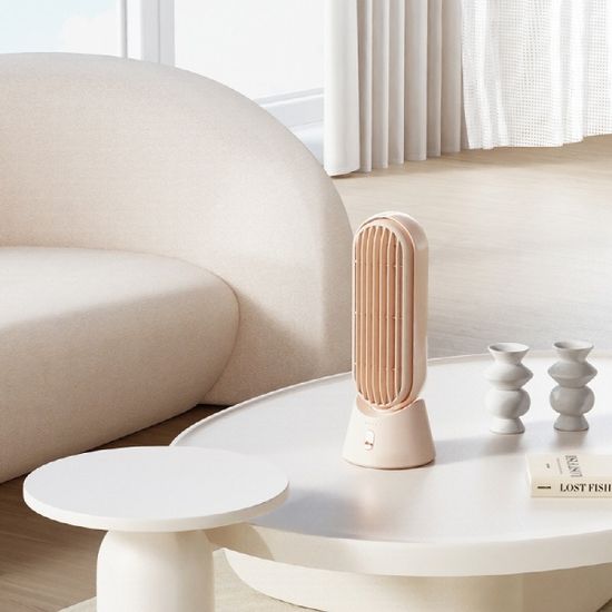 [소싱] 미니타워 저소음 데스크 탁상용 무선선풍기