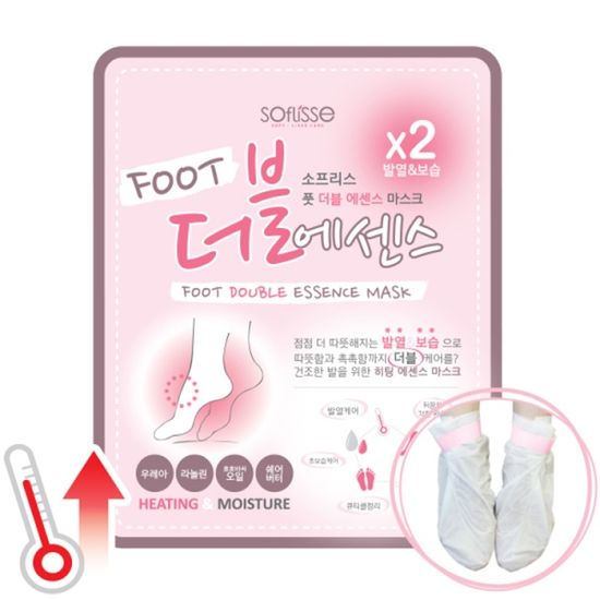 소프리스 풋 더블 에센스 마스크 / 수족냉증 / 발관리