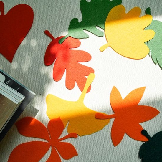 가을 낙엽 가랜드