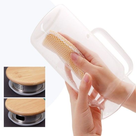 netto 원형 내열유리 티포트(1300ml)(WDB24BF)