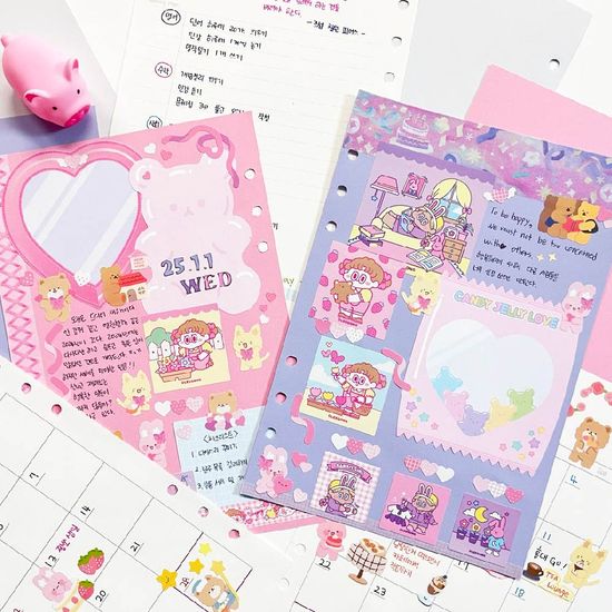 2025 A5 6공 다이어리 만년 리필지