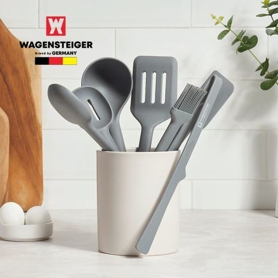 에델 실리콘 국자 뒤집개 조리도구 7종세트 (다크)