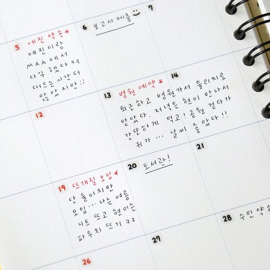 아이코닉 두들 날짜 키스컷 테이프