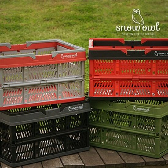 캠핑 다용도 폴딩 바스켓 박스/리빙박스/장바구니/폴딩박스/캠핑용품