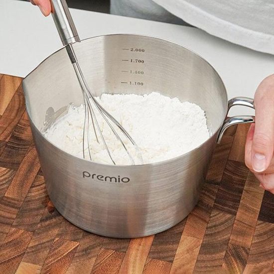 키친아트 인덕션가능 계량컵 18cm 요리 베이킹계량컵