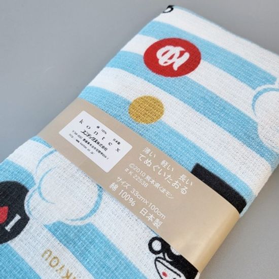 테누구이 다용도 타월 - 쿠마몬 구마모토 명물