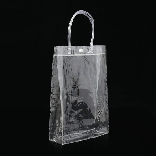 투명 PVC 쇼핑백 10p세트(20x28cm) 답례품포장
