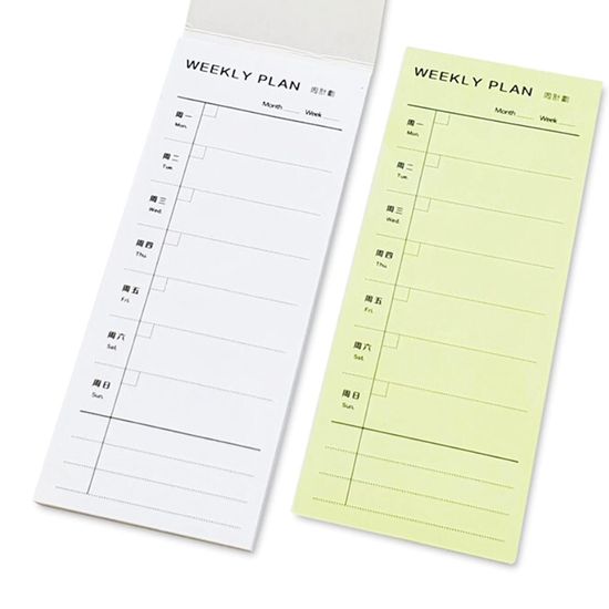 주간업무점검표 일정점검 리스트 메모지(WD3A771)