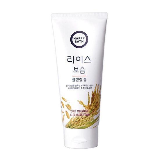 해피바스 라이스 보습 클렌징폼 200ml(WB6BDFA)
