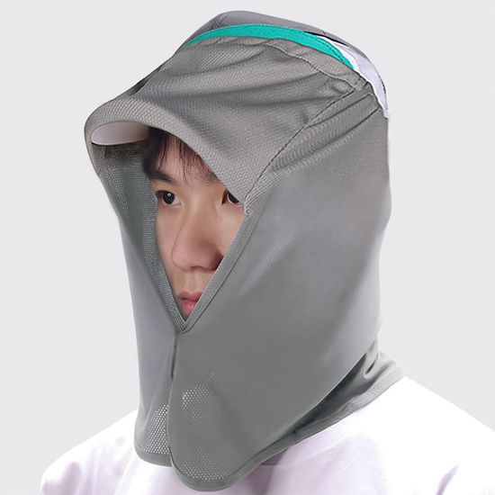 [아일렌]자외선차단 롱 캡 선가드(그레이)