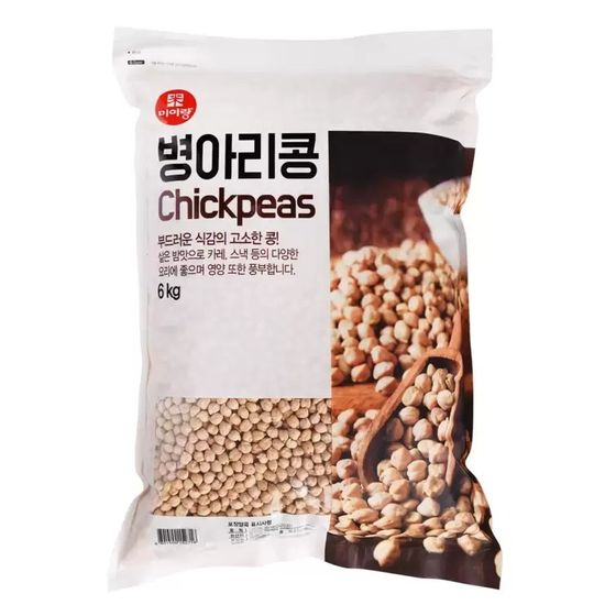 미이랑 병아리콩 6kg 캐나다산 샐러드 스프 다이어트