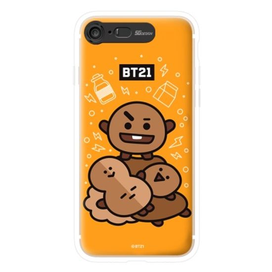 BT21 iPhone8 /7 se2/3 슈키 그래픽 라이팅 케이스 
