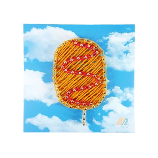 꼬마 핫도그 스트링아트 만들기 패키지 DIY (EVA)