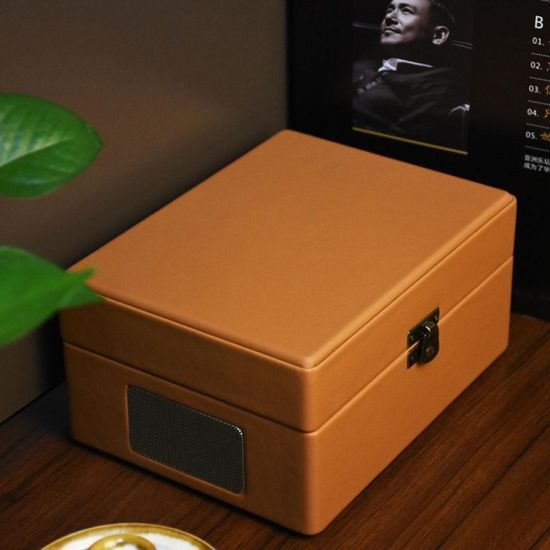 레트로 턴테이블모형 CD플레이어 블루투스스피커