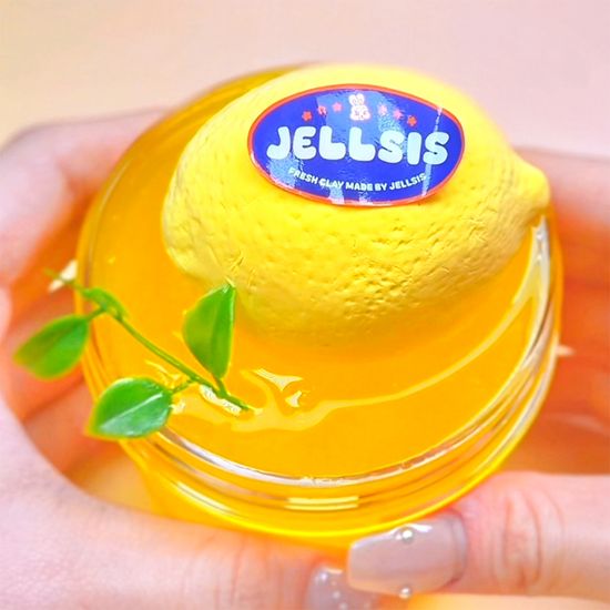 젤시스 레몬퐁당 클리어 지글리 점토슬라임