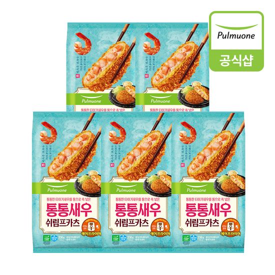 풀무원 통통새우쉬림프카츠 330g x 5개