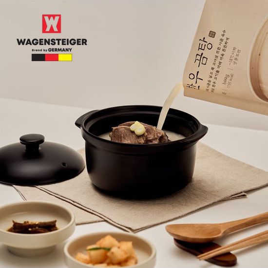 전자렌지 계란찜용기 매트블랙 전자레인지냄비 그릇
