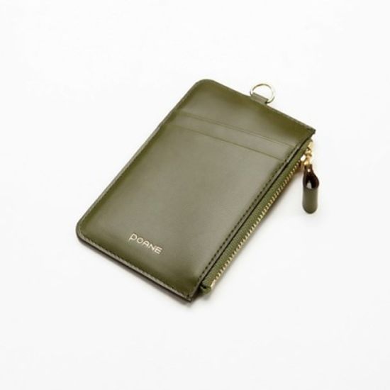 Ane ZIP CARD HOLDER_OLIVEKHAKI