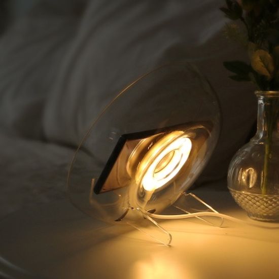 LED 무드등 수유등 취침등 거치대 글로시디쉬