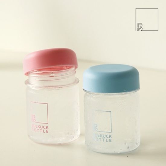 BULKUCK 트라이탄 꼬마 보틀 180ml 2종+스트랩