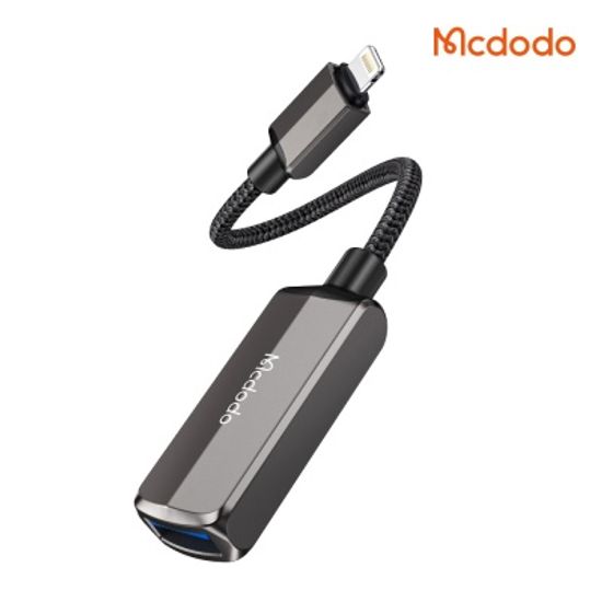 맥도도 2in1 라이트닝 8핀 충전 + USB-A OTG 듀얼젠더
