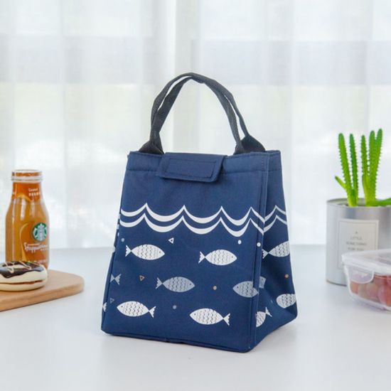 키밍 보온 보냉 방수 은박 도시락 가방(W8B4B28)