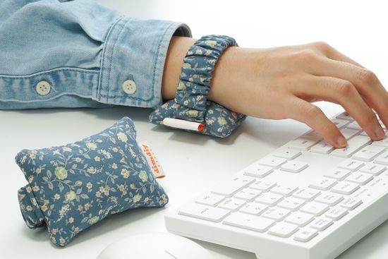 착용하는 손목받침대 [곱창 밴드 손목 쿠션]빈티지3종