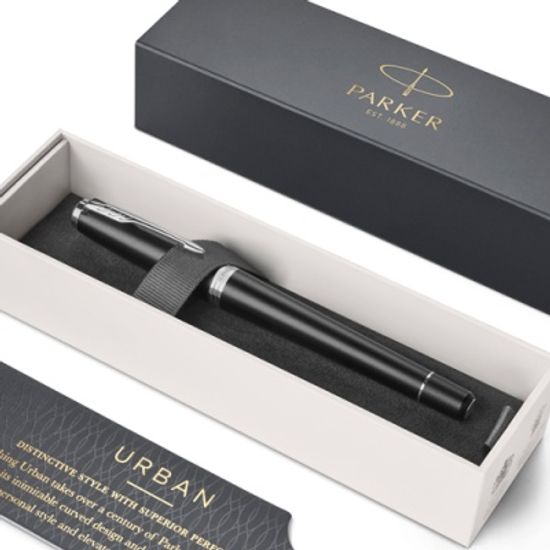 파카 어번N 코어 뮤티드 매트 블랙 만년필