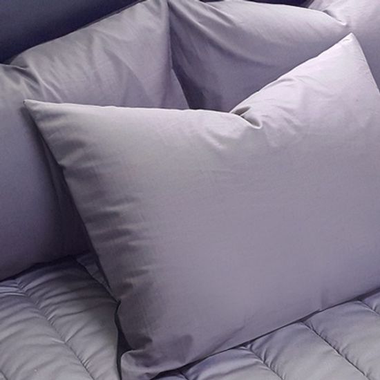 클라모프 80수 블랙앤그레이 베개커버 L