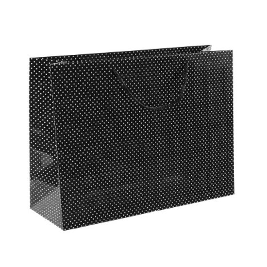 도트 종이쇼핑백(37.5x27.5cm)/ 선물포장 종이가방