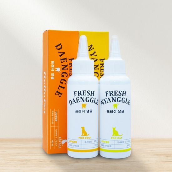 벨로펫 강아지 고양이 구강케어 프레쉬 댕글 냥글