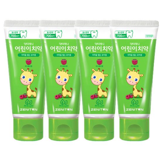 제니튼 닥터제니 클라이네 어린이 초등학생치약 4개