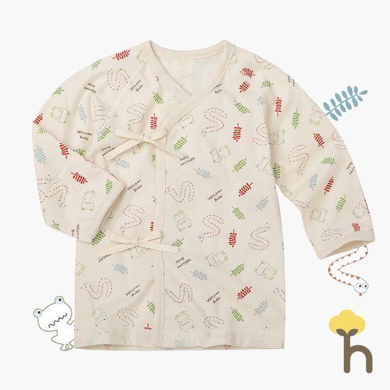 뱀띠해 오가닉 사계절 신생아 배냇저고리 웰컴베이비