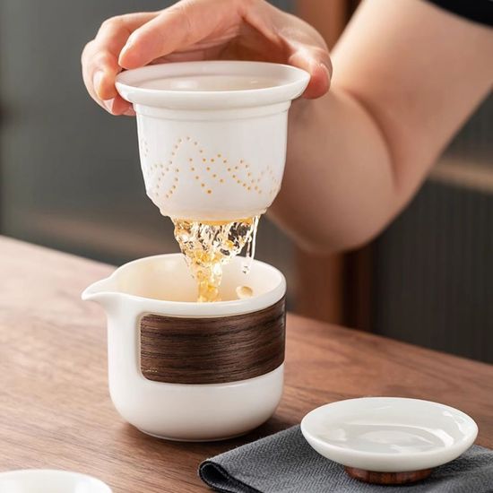 휴대용 다기세트 2인 여행용 다도 선물세트(WFGDH9R)