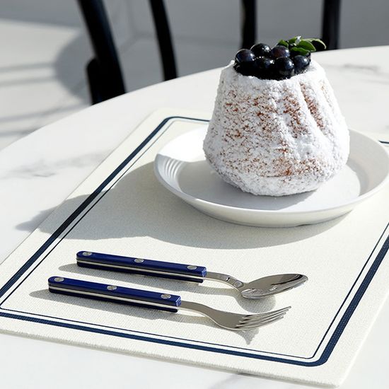 레브 커트러리 디저트 4P세트 (색상 선택 필수)