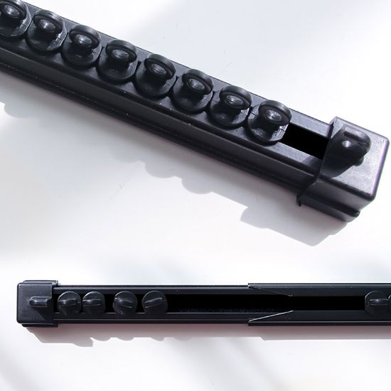 소프트 블랙 커튼레일 8번 (125~240cm)