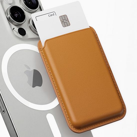 엠피맨 베이직 레더 맥세이프 카드 지갑 홀더