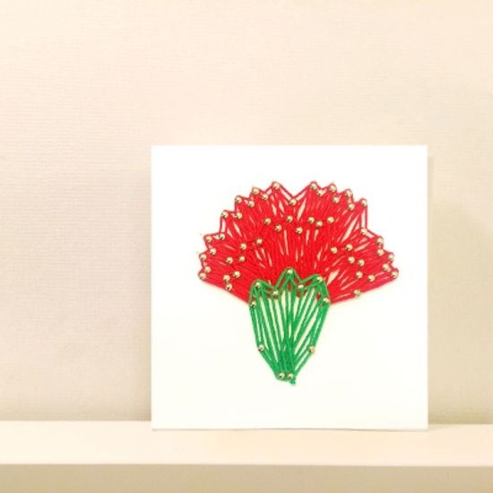 꼬마 카네이션 스트링아트 만들기 패키지 DIY