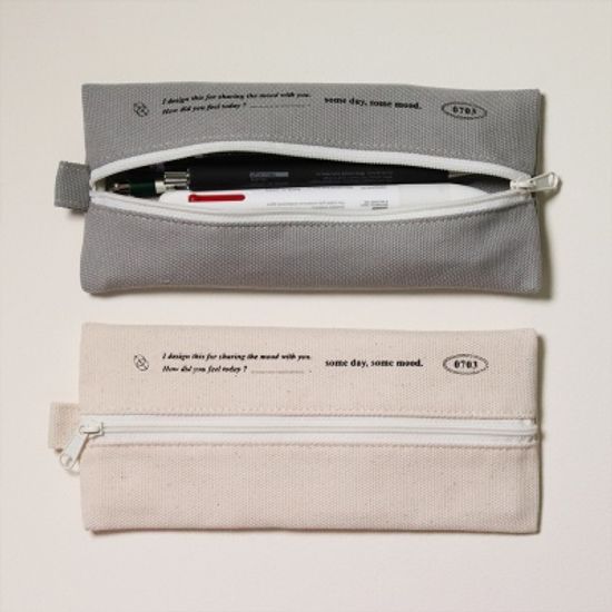 시그니쳐 플랫 파우치