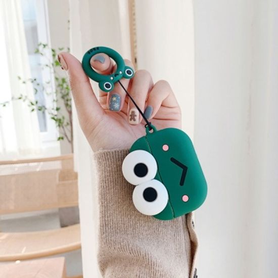 에어팟프로케이스 3세대 개구리 실리콘 073 그린_PRO