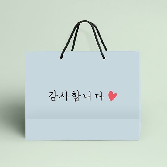 감사선물 쇼핑백