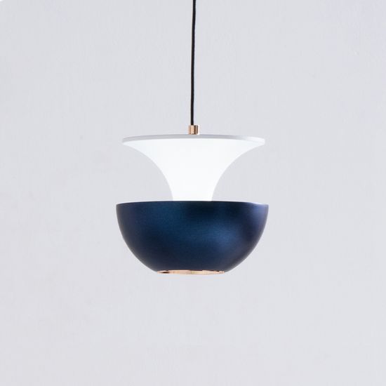 LED 칼라 팟 미니 1등 식탁등 식탁조명 7W 블루