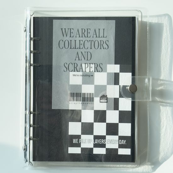 루카랩 A5 19R 6공 포켓 PVC 다이어리 커버