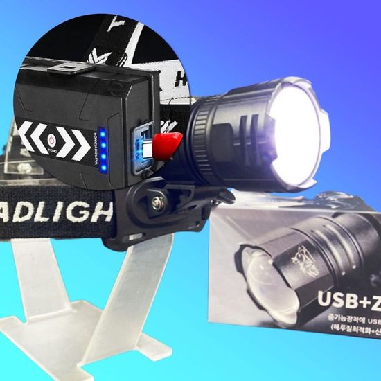 XHP360 해루질 낚시 헤드랜턴 탐사랜턴(WFICC4N)